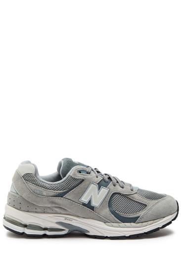 2002R panelled suede and mesh-knit sneakers by NEW BALANCE