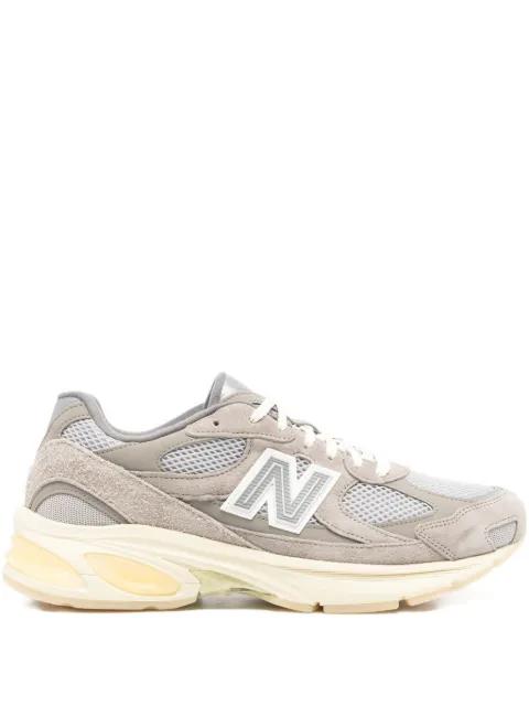 2010 mesh suede sneakers by NEW BALANCE