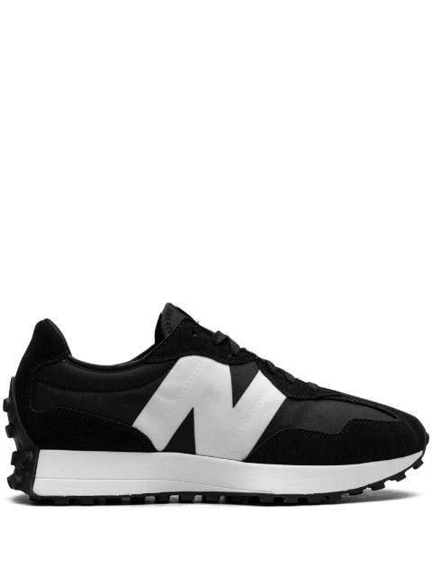 327 "Black" leather sneakers by NEW BALANCE