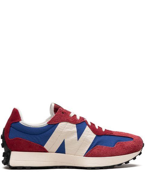 327 "Team Red/Sea Salt" sneakers by NEW BALANCE
