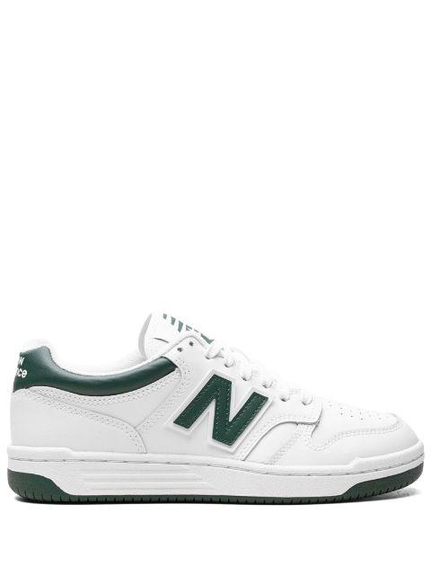 480 "White/Nightwatch Green" sneakers by NEW BALANCE