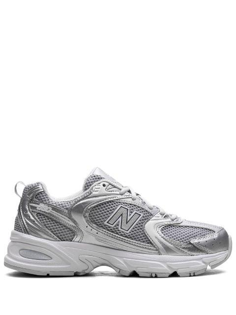 530 "Moonbeam/Silver Metallic" sneakers by NEW BALANCE