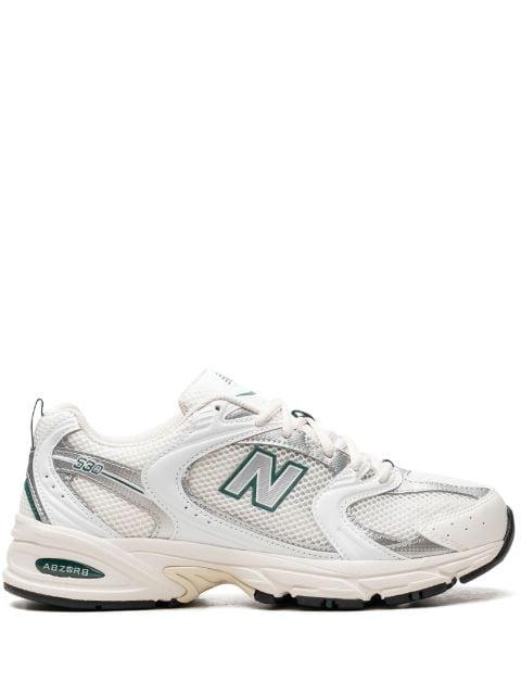 530 "Sea Salt/Marsh Green" sneakers by NEW BALANCE