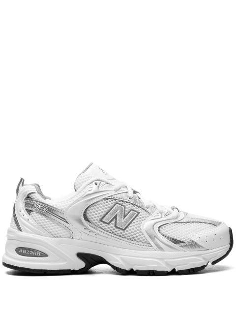 530 "White Silver Metallic" sneakers by NEW BALANCE