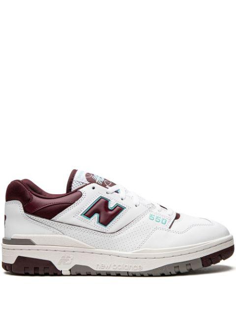 550 "Burgundy/Cyan" sneakers by NEW BALANCE