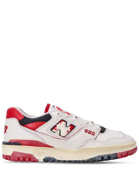 550 "Vintage White Red" sneakers by NEW BALANCE