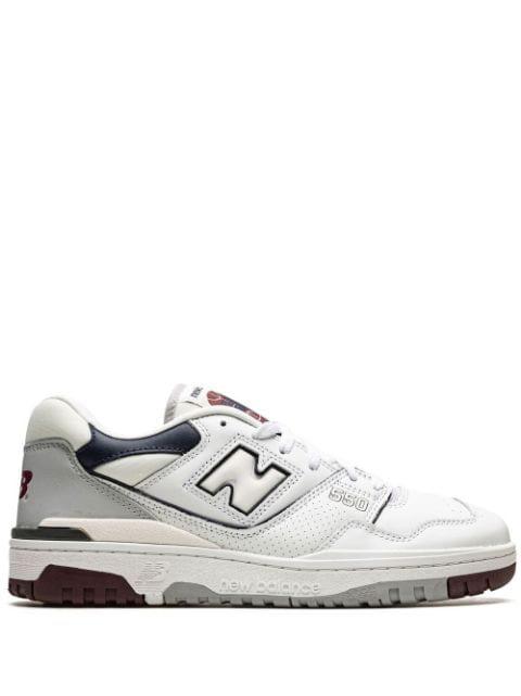 550 "White/Indigo/Burgundy" sneakers by NEW BALANCE