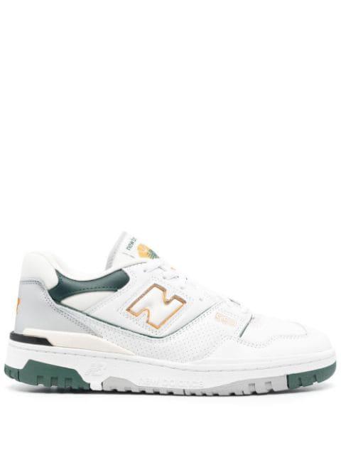 550 "White/Nightwatch Green" sneakers by NEW BALANCE