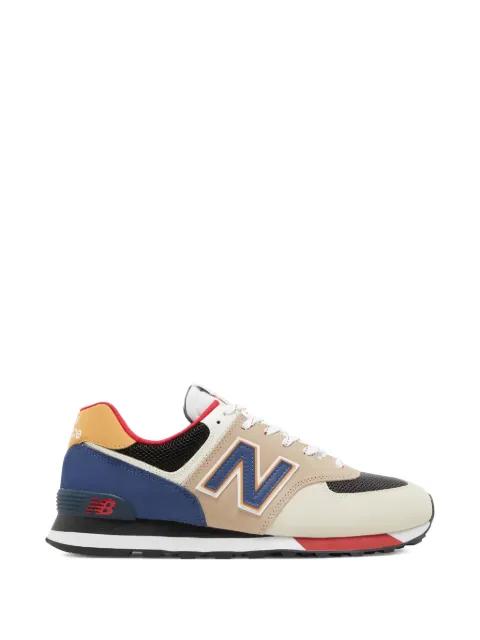 574 logo-patch sneakers by NEW BALANCE