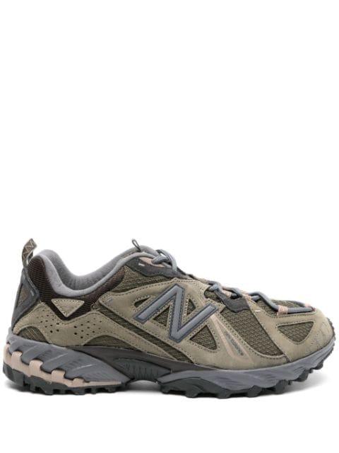 610v1 lace-up leather sneakers by NEW BALANCE