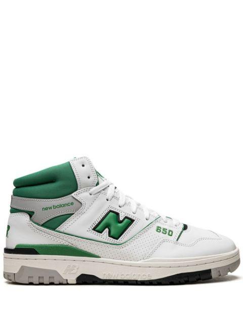 650 "White/Green" sneakers by NEW BALANCE
