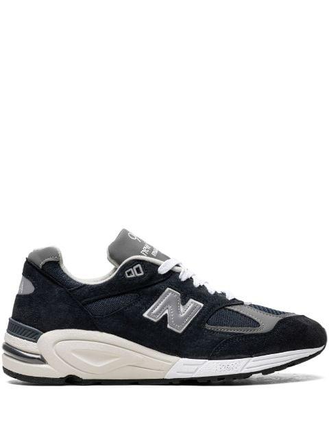 990V2 "Navy/White" sneakers by NEW BALANCE