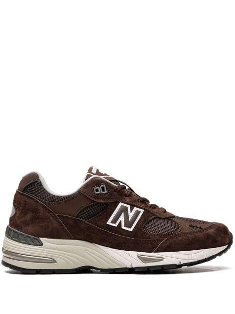 991 "Made in UK - Mocha Brown" sneakers by NEW BALANCE