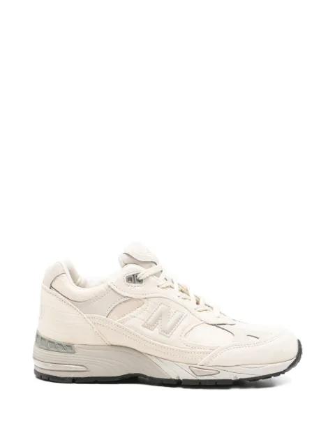 991V1 crocodile-effect panelled sneakers by NEW BALANCE