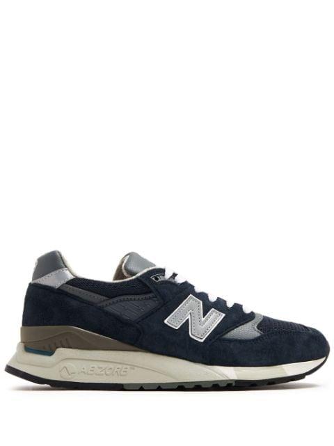 998 logo-appliqué sneakers by NEW BALANCE