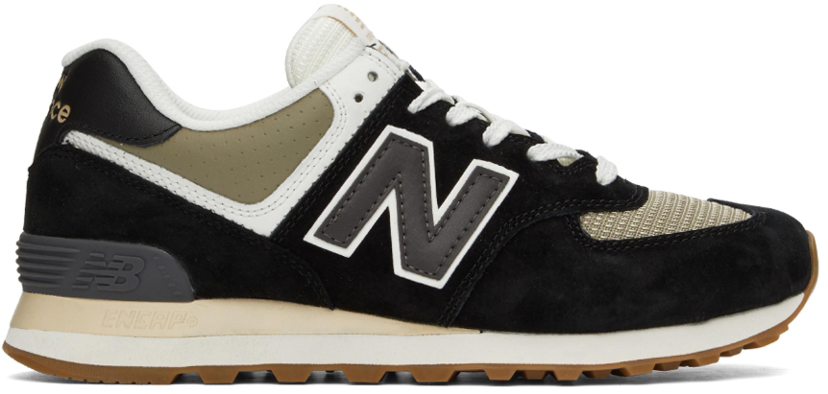 Black ML574 Sneakers by NEW BALANCE