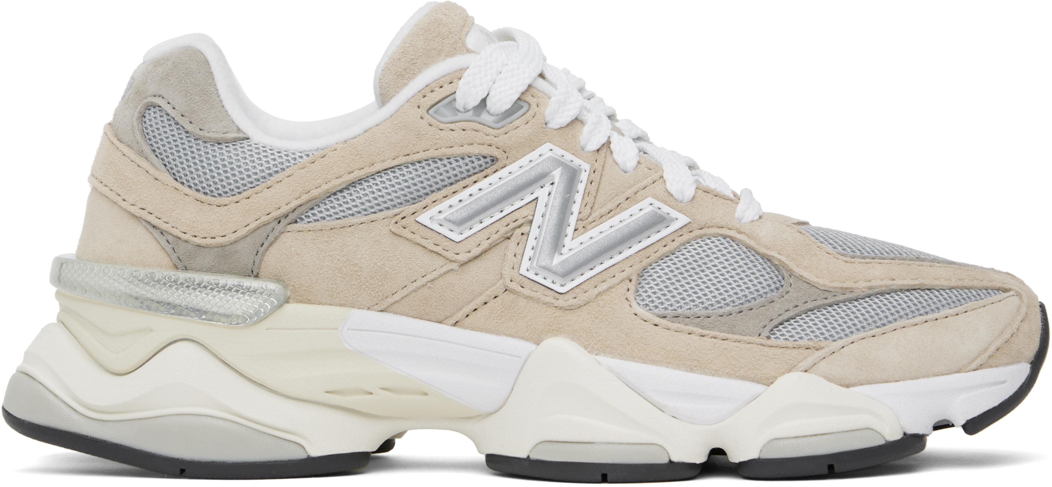 Gray & Beige 9060 Sneakers by NEW BALANCE