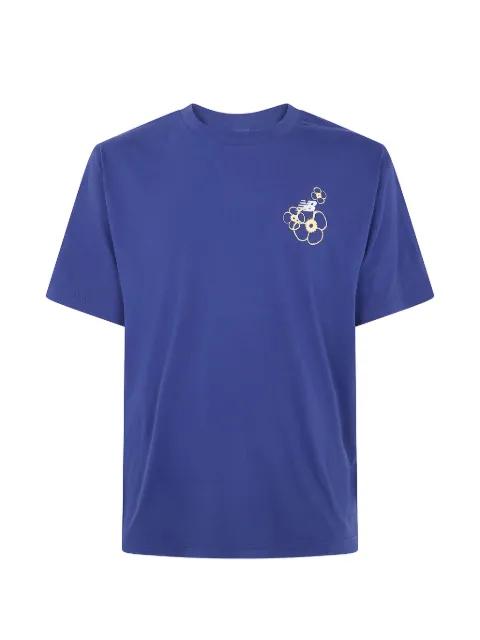 La City Run floral-print T-shirt by NEW BALANCE