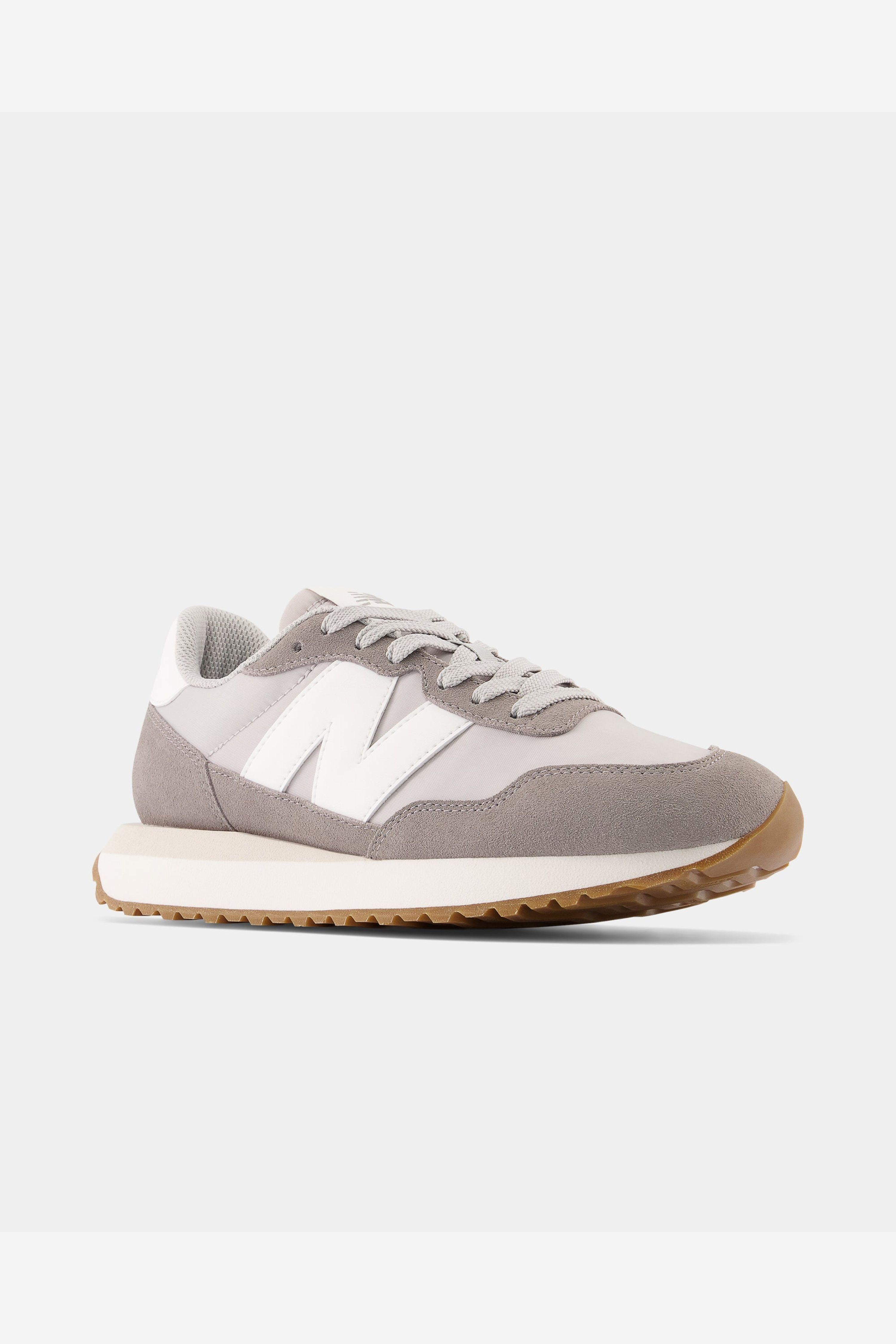 Logo Detail Trainers in Light Grey by NEW BALANCE