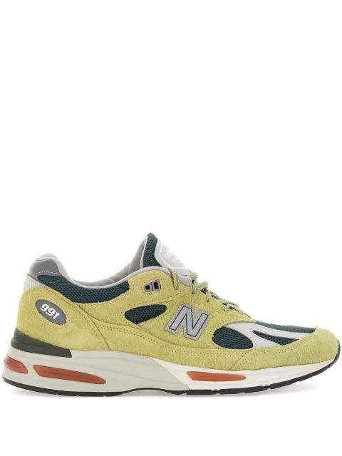 Made in UK 991V2 suede sneakers by NEW BALANCE