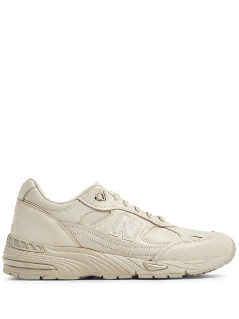 Made in UK 991v1 panelled sneakers by NEW BALANCE