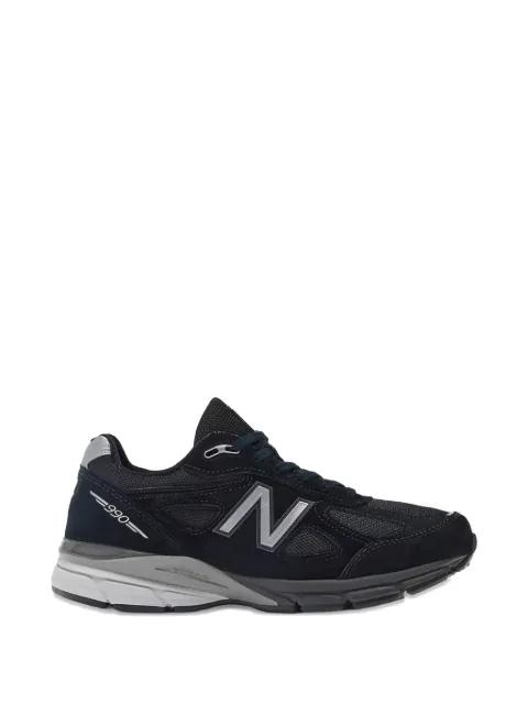 Made in USA 990v4 logo sneakers by NEW BALANCE