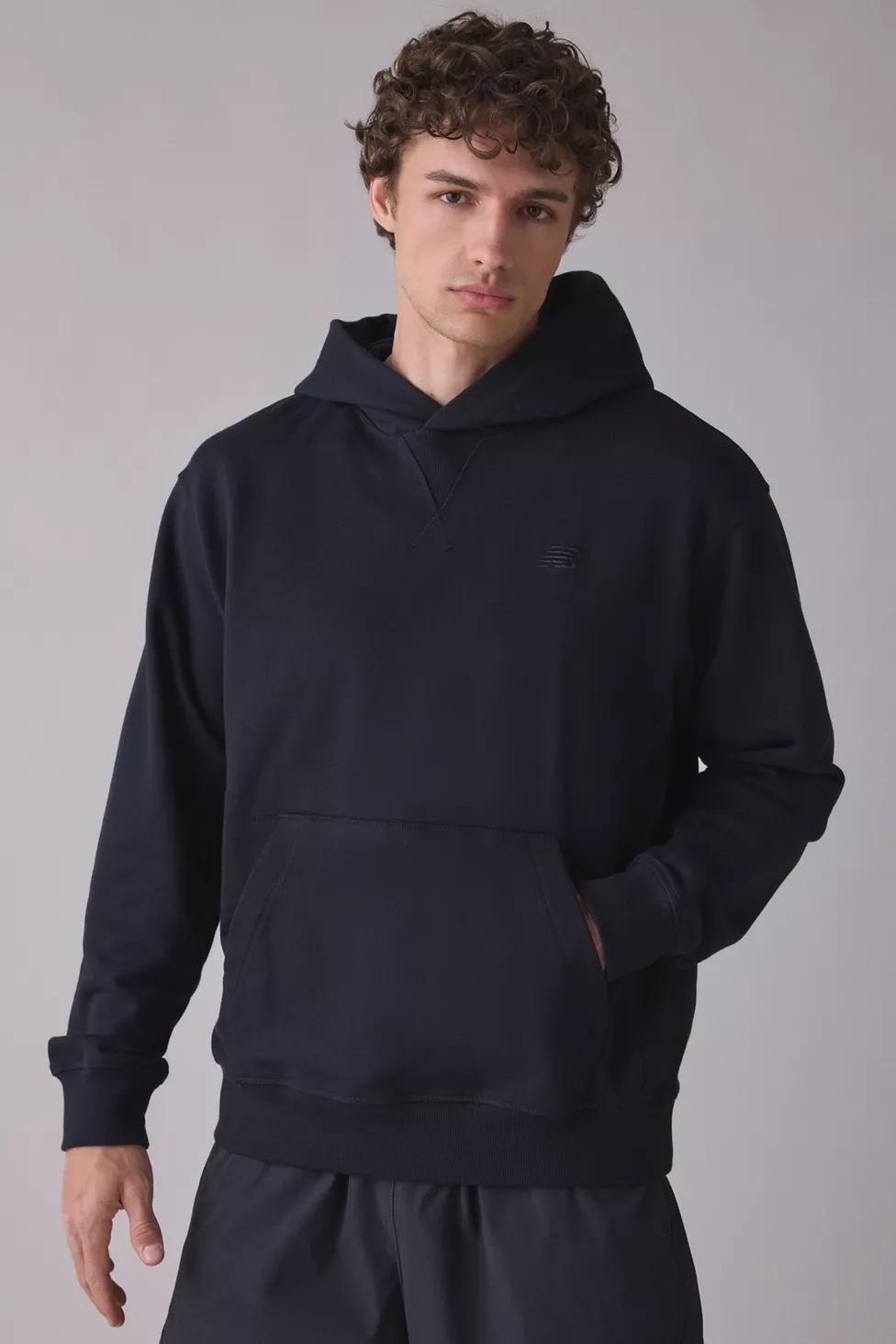 New Balance French Terry Hoodie Sweatshirt by NEW BALANCE