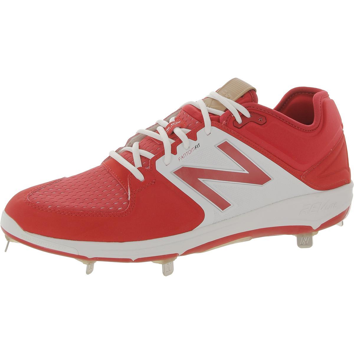 New Balance Mens 3000v3 Faux Leather Fantom Fit Cleats by NEW BALANCE