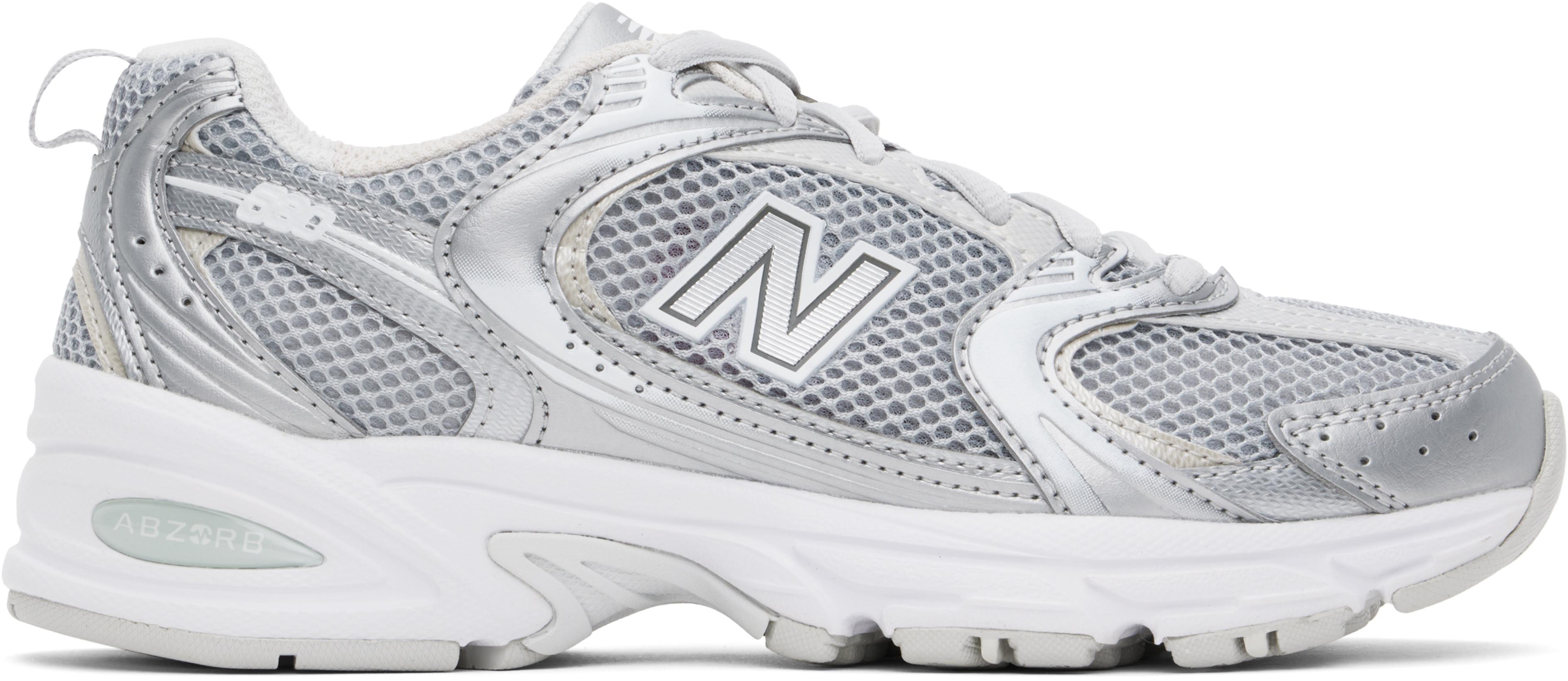Silver 530 Sneakers by NEW BALANCE