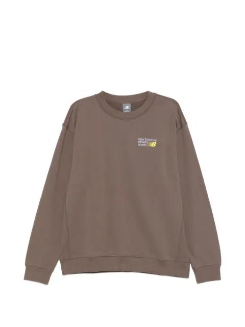 crew-neck sweatshirt by NEW BALANCE