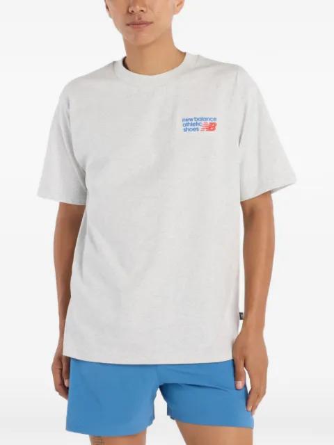 logo-embroidered T-shirt by NEW BALANCE