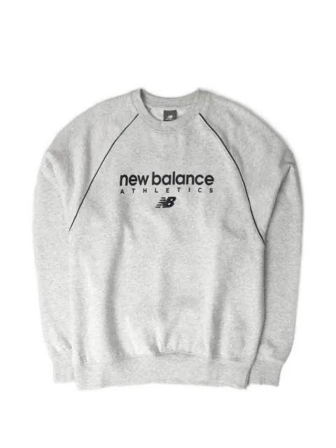 logo-print raglan-sleeve sweater by NEW BALANCE