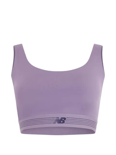 logo-print sports bra by NEW BALANCE