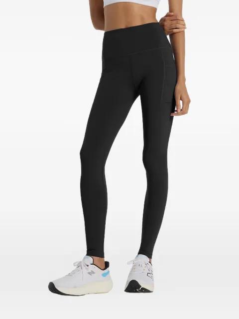 side-pocket high-rise leggings by NEW BALANCE