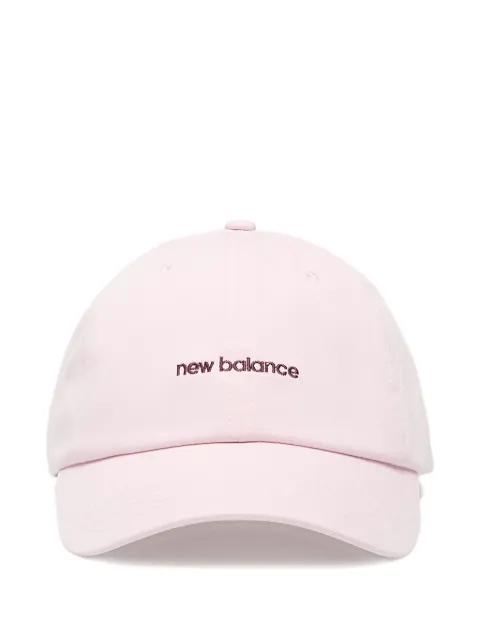 six-panel linear logo cap by NEW BALANCE
