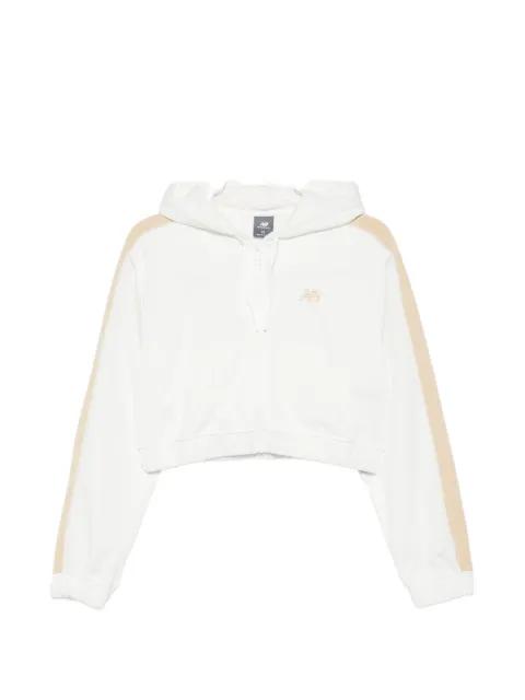 striped hoodie by NEW BALANCE