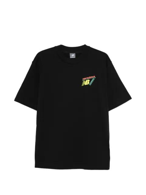 tri-logo T-shirt by NEW BALANCE
