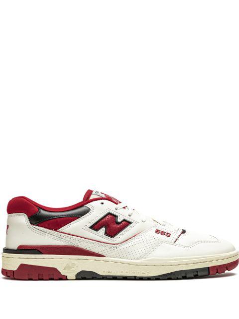 x Aimé Leon Dore 550 "White/Red" sneakers by NEW BALANCE