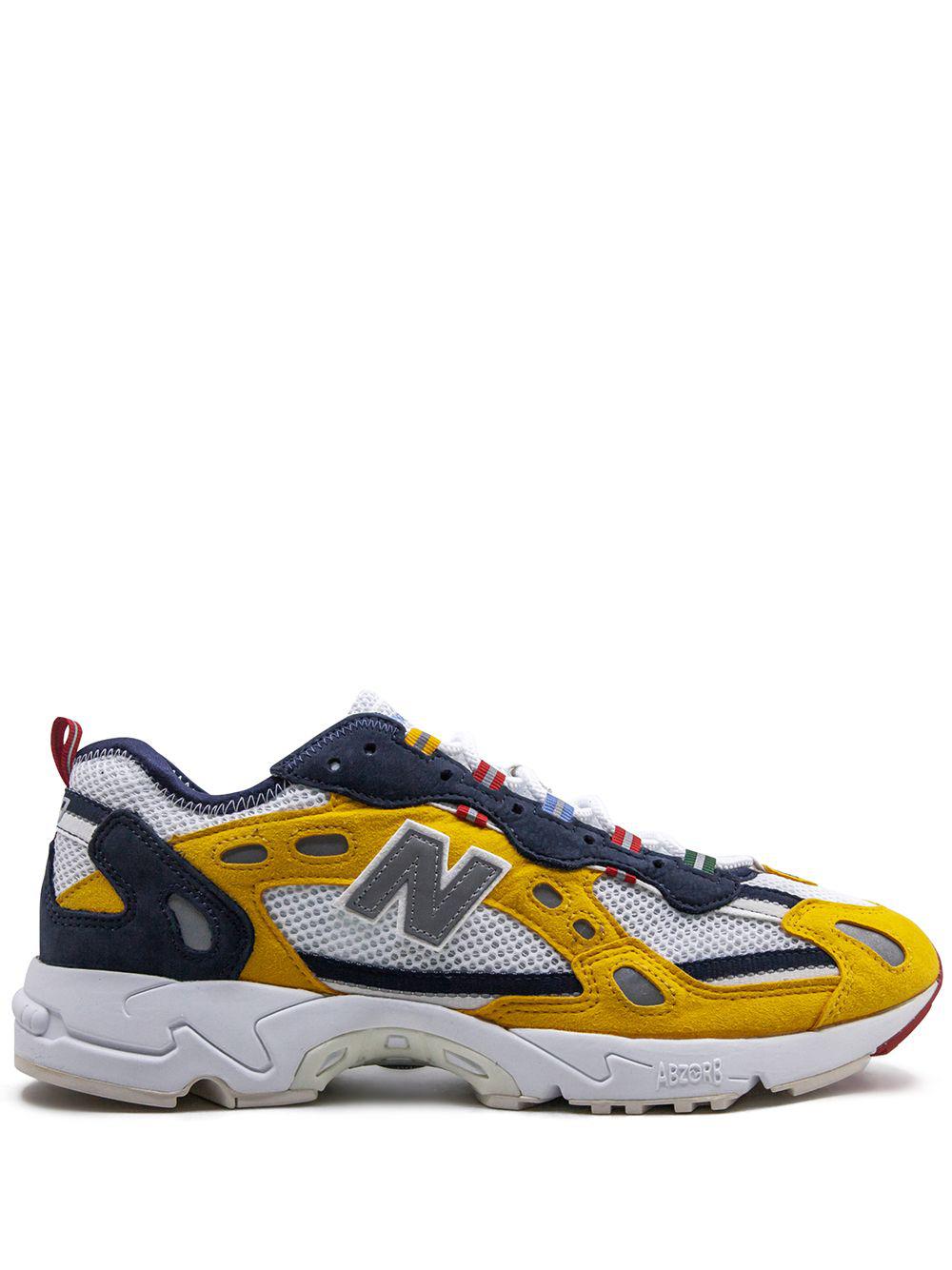 x Aimé Leon Dore 827 "Yellow" sneakers by NEW BALANCE