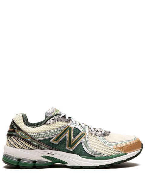 x Aimé Leon Dore 860 v2 "Green" sneakers by NEW BALANCE