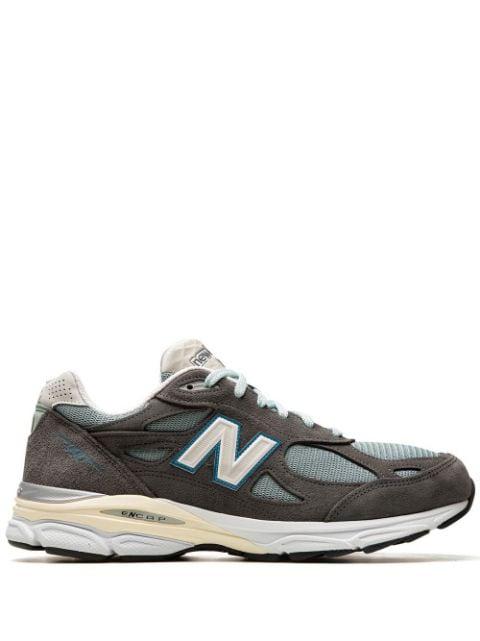 x Kith 990 V3 "Steel Blue/Grey" sneakers by NEW BALANCE