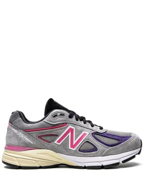 x Kith x United Arrows and Sons 990v4 sneakers by NEW BALANCE