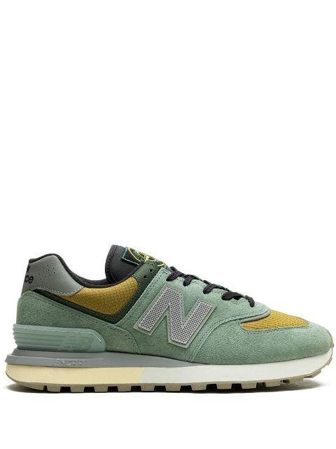 x Stone Island 574 Legacy "Light Green" sneakers by NEW BALANCE