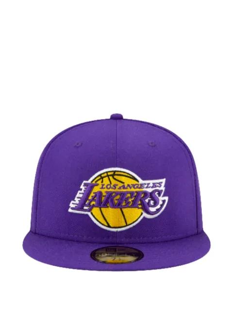 59Fifty NBA Los Angeles Lakers side patch fitted hat by NEW ERA