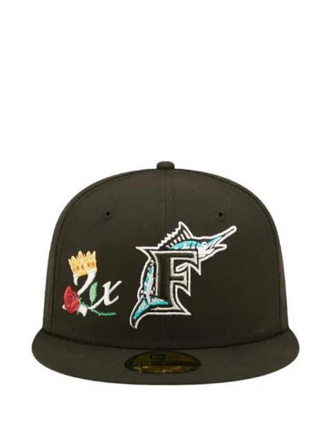 59Fifty crown rose-embroidered cap by NEW ERA