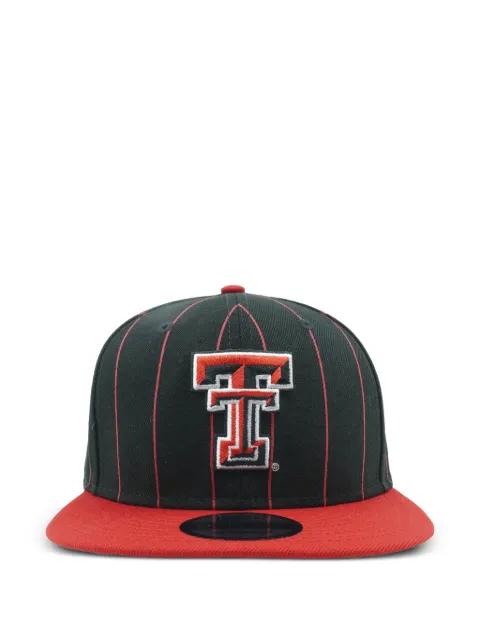 9FIFTY Texas Tech Red Raiders pinstriped snapback hat by NEW ERA