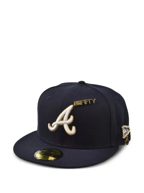 Atlanta Braves embroidered fitted hat by NEW ERA