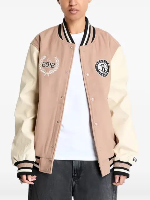 Brooklyn Nets NBA Lifestyle varsity jacket by NEW ERA