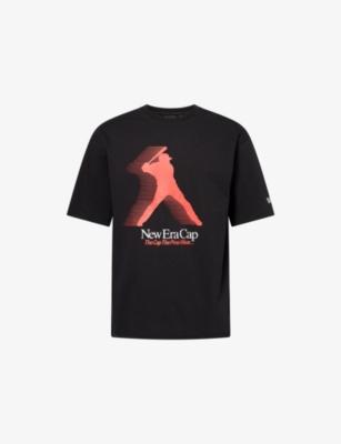 Graphic-Print Oversized Cotton T-Shirt by NEW ERA
