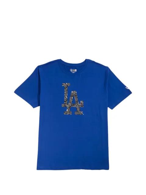 MLB LA Dodgers Paisley Elements short-sleeve T-shirt by NEW ERA
